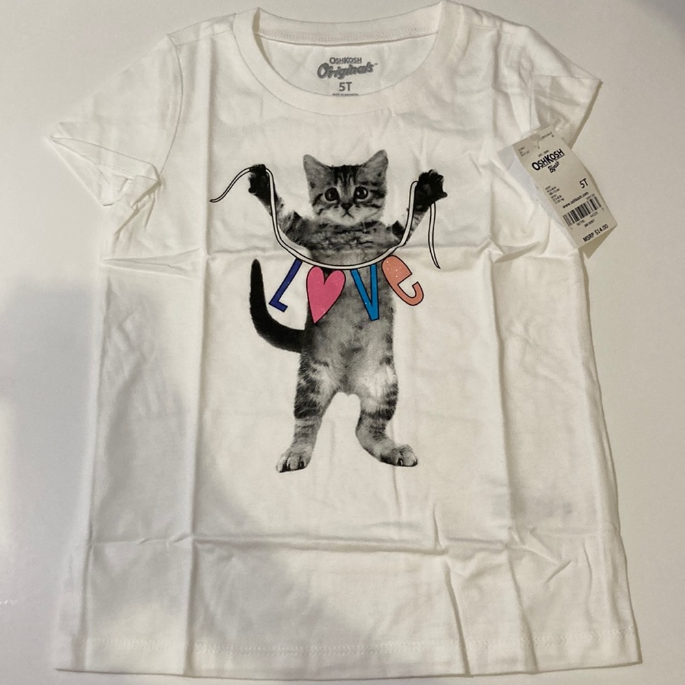 Kitten LITTLE GIRL T-SHIRT
